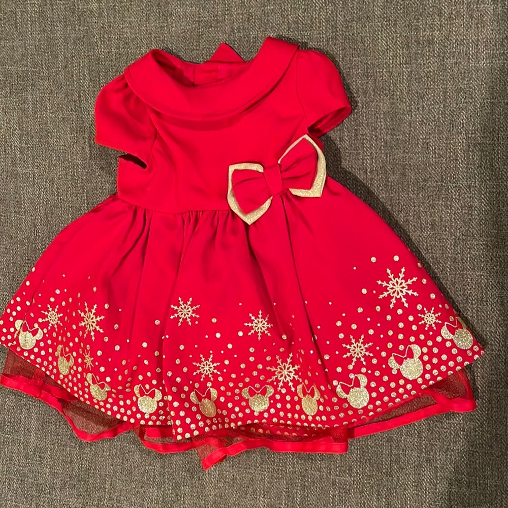 Disney baby holiday dress